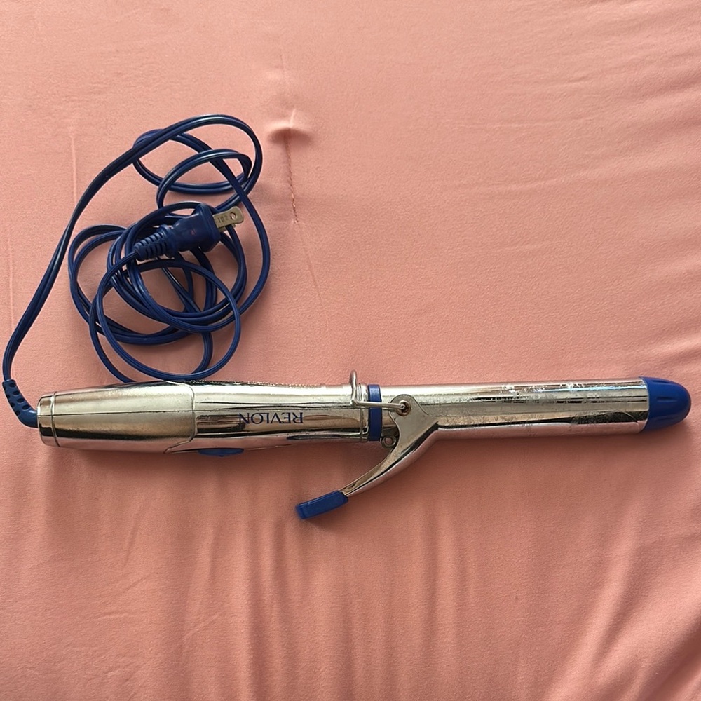 Revlon Chrome and Blue Hair Curler